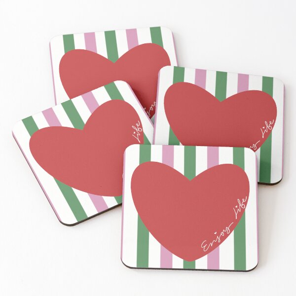 Item preview, Enjoy life with your heart designed and sold by elodie-cousin.