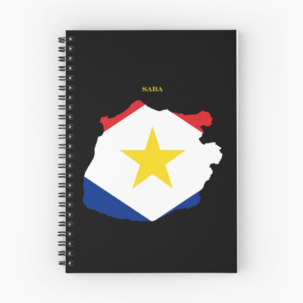 Item preview, Saba Map Flag Silhouette Caribbean Travel Pride Gift designed and sold by NTGUILTY.
