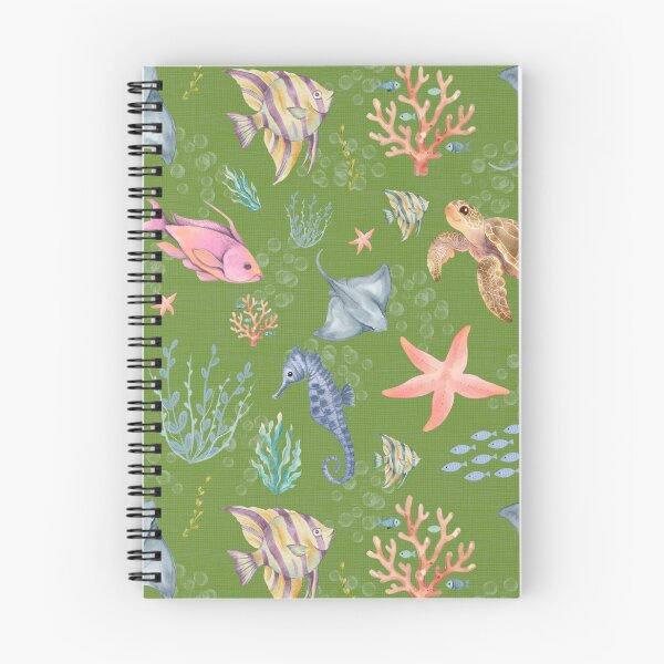 Item preview, Watercolor Ocean Life Textured Avocado designed and sold by KSimpson838.