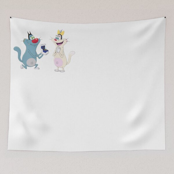 Item preview, Cute Cartoon Cat Proposal Sticker | Romantic Couple Love Sticker PNG | Funny Engagement Cartoon Design designed and sold by ashwin131.