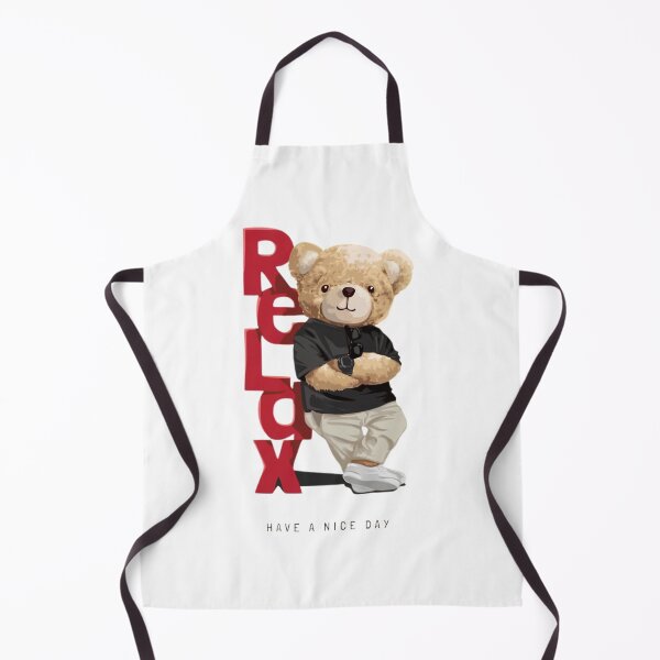 Item preview, Relax Teddy Bear Streetwear Cute Aesthetic Graphic Design designed and sold by aseelbrand.