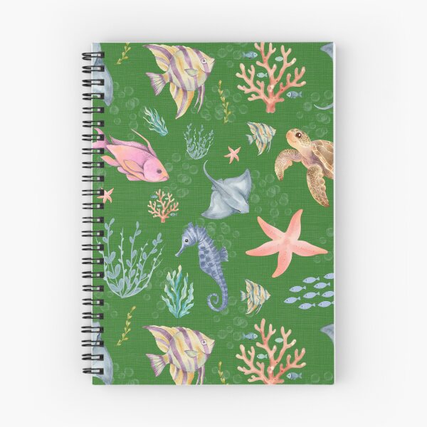 Item preview, Watercolor Ocean Life Textured Green designed and sold by KSimpson838.