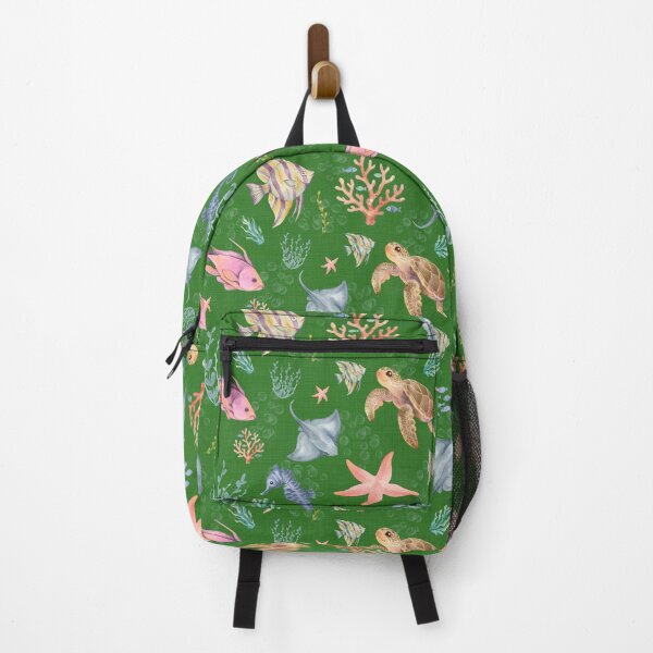 Item preview, Watercolor Ocean Life Textured Green designed and sold by KSimpson838.