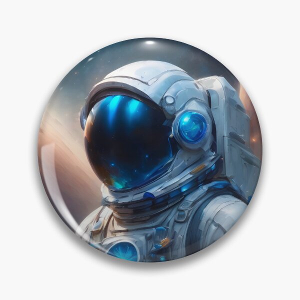 Item preview, Astronaut in a butterfly garden painting  designed and sold by Elisa Miller.