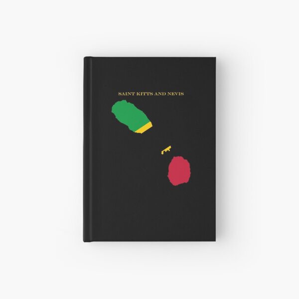 Item preview, Saint Kitts and Nevis Map Flag Silhouette Caribbean Travel Pride Gift designed and sold by NTGUILTY.