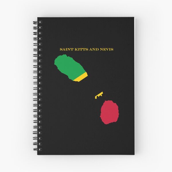Item preview, Saint Kitts and Nevis Map Flag Silhouette Caribbean Travel Pride Gift designed and sold by NTGUILTY.