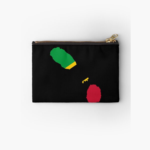 Item preview, Saint Kitts and Nevis Map Flag Silhouette Caribbean Travel Pride Gift designed and sold by NTGUILTY.