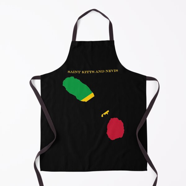 Item preview, Saint Kitts and Nevis Map Flag Silhouette Caribbean Travel Pride Gift designed and sold by NTGUILTY.