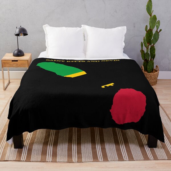 Item preview, Saint Kitts and Nevis Map Flag Silhouette Caribbean Travel Pride Gift designed and sold by NTGUILTY.