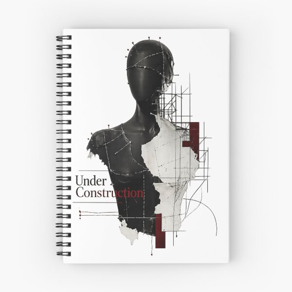 Item preview, Under Construction Abstract Portrait designed and sold by tmoca.