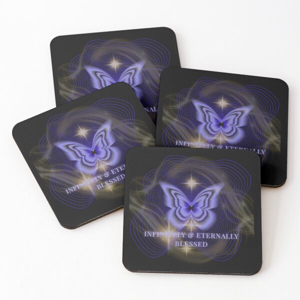 Item preview, Infinitely And Eternally Blessed Y2K Purple Butterfly Aura Starburst Aura Design designed and sold by KrystinaGiGi.