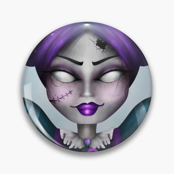 Item preview, Darla Dreadley | Spooky Sirens Art Print | Time to Play designed and sold by TheBromleighCove.