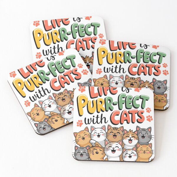 Item preview,  Cute Cats Everywhere! Hand-Drawn Cartoon Cat Sticker Pack — Purrfect for T-Shirts, Journals & More designed and sold by Ulikedigital14.