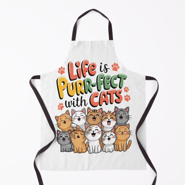 Item preview, Cute Cats Everywhere! Hand-Drawn Cartoon Cat Sticker Pack — Purrfect for T-Shirts, Journals & More designed and sold by Ulikedigital14.
