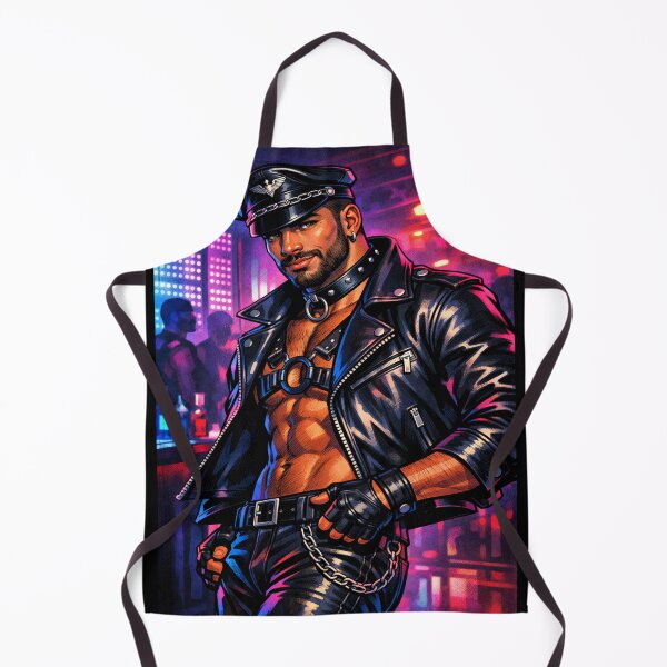 Item preview, Gay Leather Bar Daddy Heat Berlin Leder Pride Graphic Design designed and sold by ItsAKinkThing.