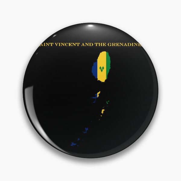 Item preview, Saint Vincent and the Grenadines Map Flag Silhouette Caribbean Travel Pride designed and sold by NTGUILTY.