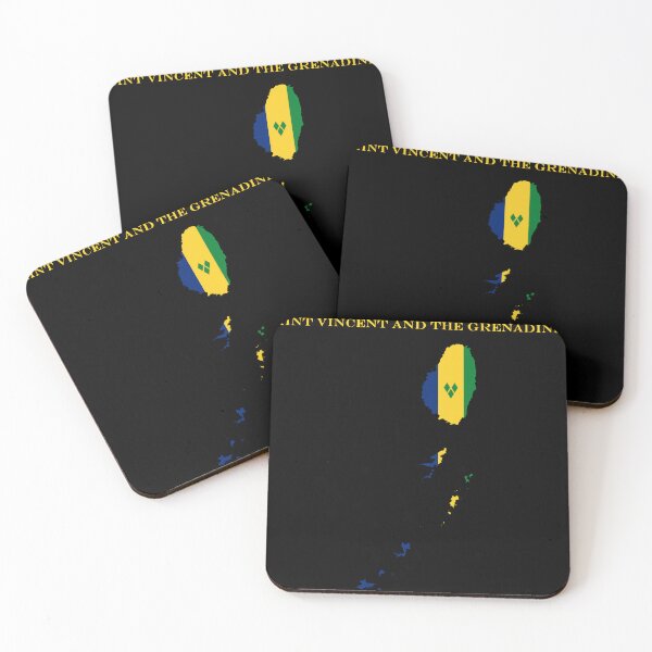 Item preview, Saint Vincent and the Grenadines Map Flag Silhouette Caribbean Travel Pride designed and sold by NTGUILTY.