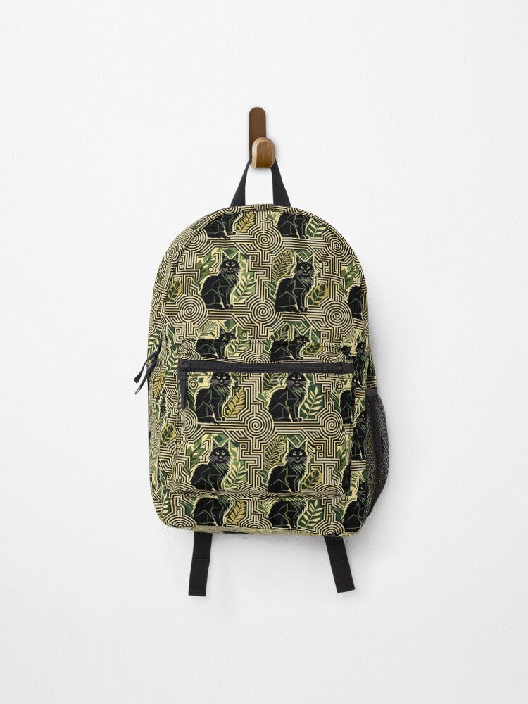 Thumbnail 1 of 3, Backpack, Maze Design designed and sold by forget45studio.