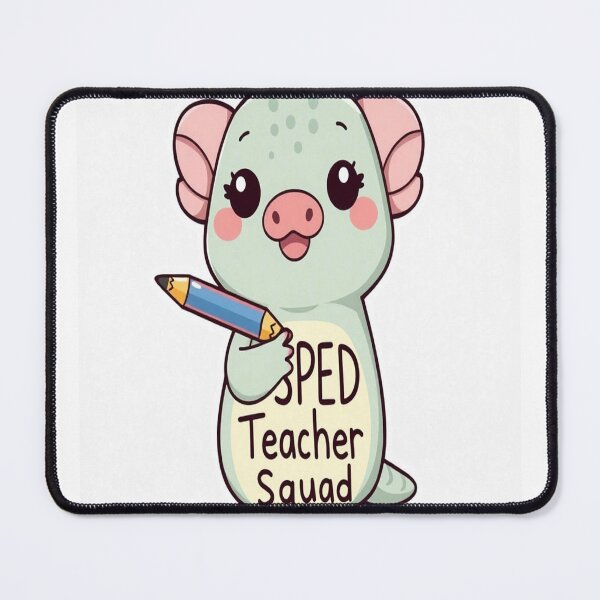 Item preview, Cute Axolotl SPED Teacher Squad - Special Education Teacher Gift designed and sold by Petringo.