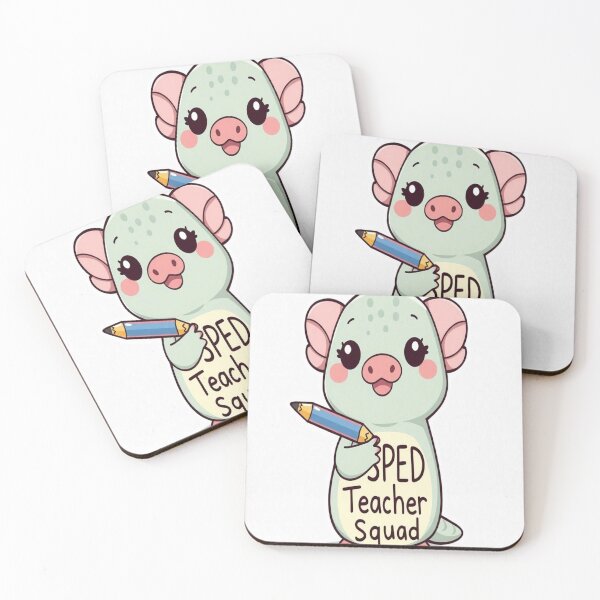 Item preview, Cute Axolotl SPED Teacher Squad - Special Education Teacher Gift designed and sold by Petringo.