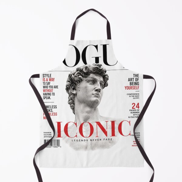 Item preview, Iconic Vogue Statue Magazine Cover Aesthetic T-Shirt Design designed and sold by Sanika arts .