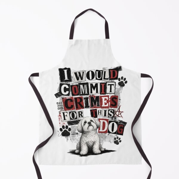 Item preview, I Would Commit Crime For This dog designed and sold by GHOSTLABELCO.