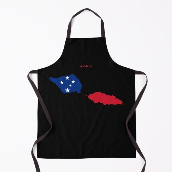 Item preview, Samoa Map Flag Silhouette South Pacific Ocean Travel Pride Gift designed and sold by NTGUILTY.