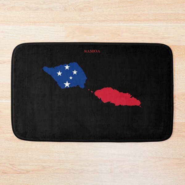 Item preview, Samoa Map Flag Silhouette South Pacific Ocean Travel Pride Gift designed and sold by NTGUILTY.