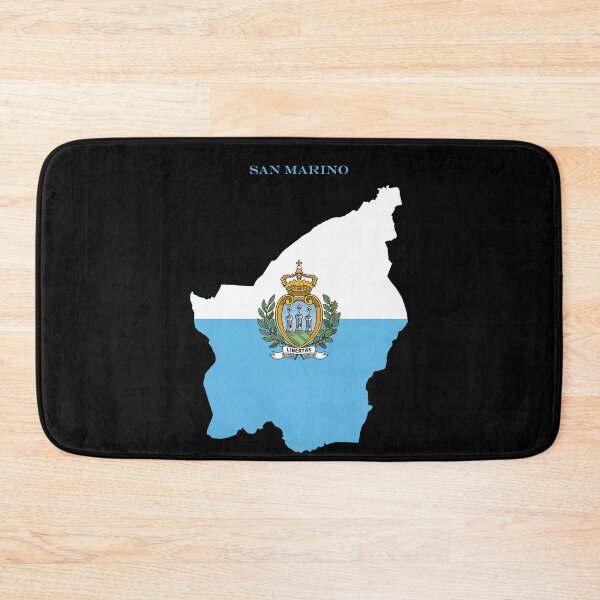 Item preview, San Marino Map Flag Silhouette Europe Travel Pride Gift designed and sold by NTGUILTY.