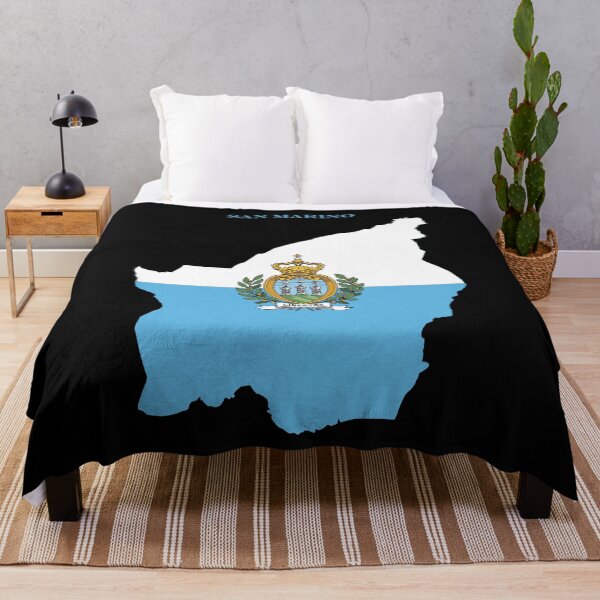 Item preview, San Marino Map Flag Silhouette Europe Travel Pride Gift designed and sold by NTGUILTY.