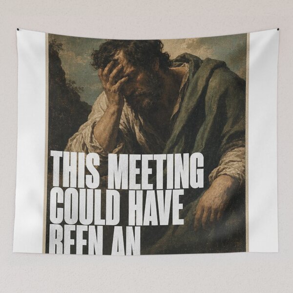 Item preview, Renaissance Despair Funny Corporate Sarcasm T-Shirt designed and sold by mo-carnival.