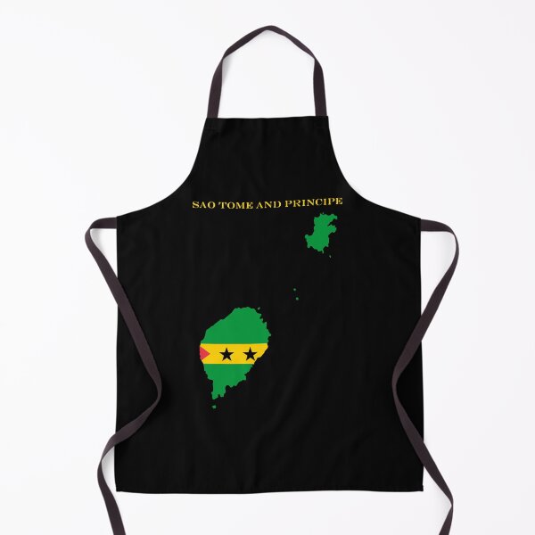Item preview, Sao Tome and Principe Map Flag Silhouette Africa Travel Pride Gift designed and sold by NTGUILTY.