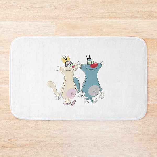Item preview, Cute Cartoon Cat Couple Walking Sticker | Romantic Love PNG Sticker | Adorable Couple Cartoon Design designed and sold by ashwin131.