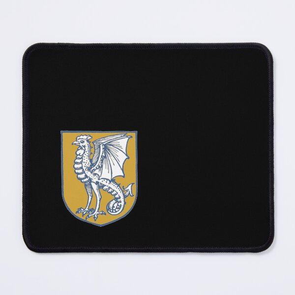 Item preview, Medieval Cockatrice Sigil (blue, gold) designed and sold by Dungeon-Shop.
