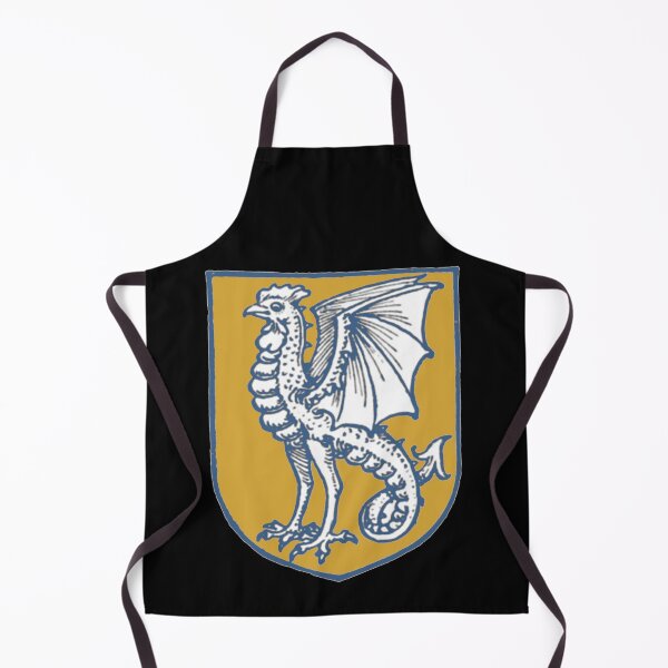 Item preview, Medieval Cockatrice Sigil (blue, gold) designed and sold by Dungeon-Shop.