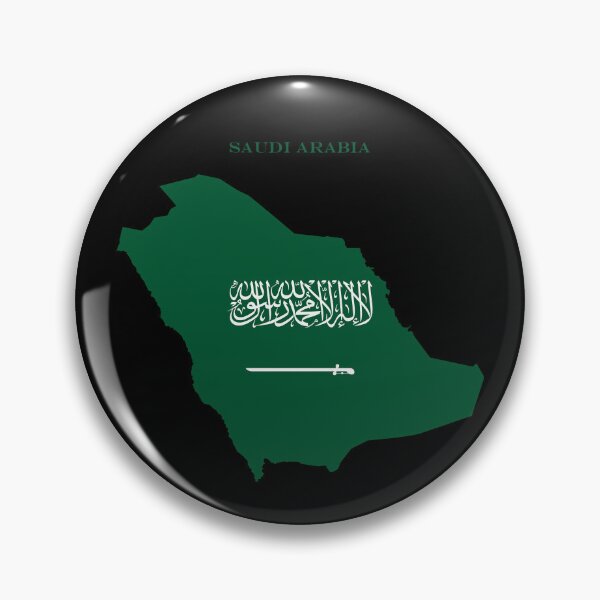 Item preview, Saudi Arabia Map Flag Silhouette Middle East Travel Pride Gift designed and sold by NTGUILTY.
