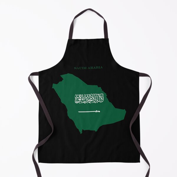 Item preview, Saudi Arabia Map Flag Silhouette Middle East Travel Pride Gift designed and sold by NTGUILTY.