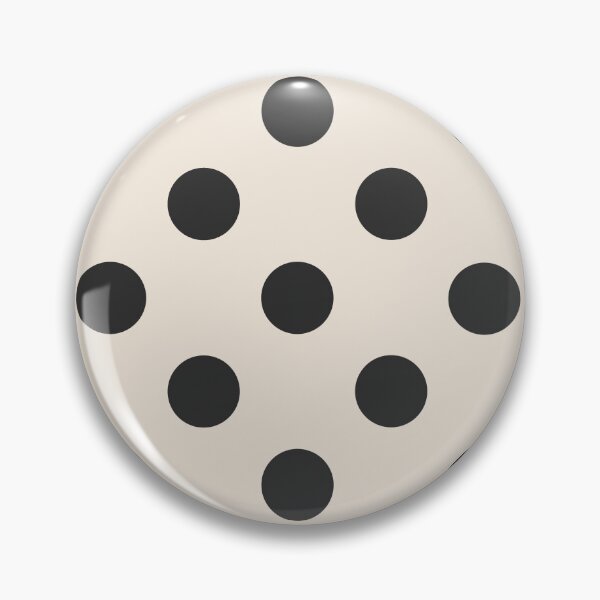 Item preview, Black Polka Dot Pattern – Reverse Neutral Spots Print designed and sold by Fezzyboo.