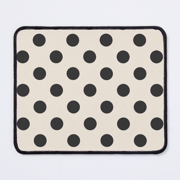 Item preview, Black Polka Dot Pattern – Reverse Neutral Spots Print designed and sold by Fezzyboo.