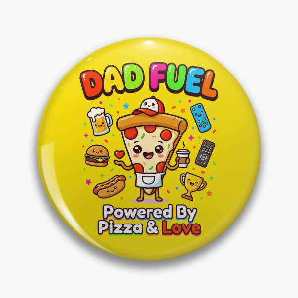 Item preview, Dad Fuel — Powered By Pizza & Love designed and sold by DESIGN BUREAU .
