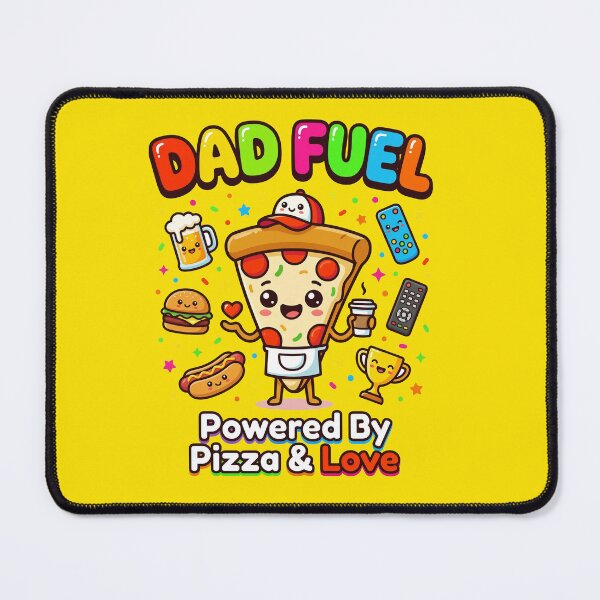 Item preview, Dad Fuel — Powered By Pizza & Love designed and sold by DESIGN BUREAU .