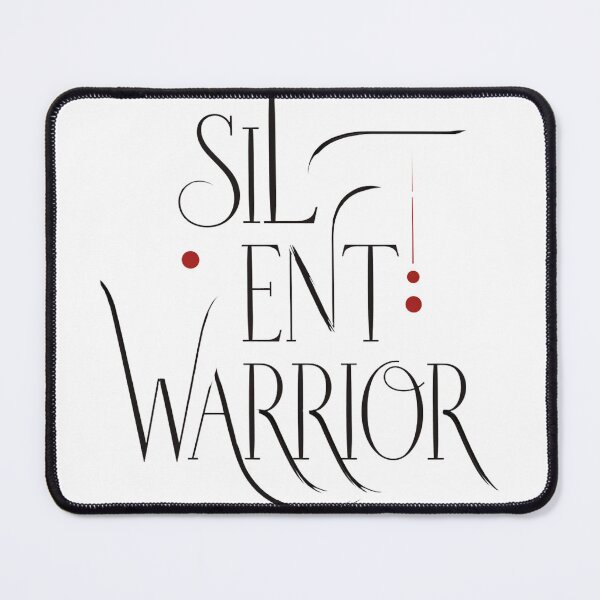 Item preview, Silent Warrior Minimal Samurai Design designed and sold by Carlos Merino Jaime.