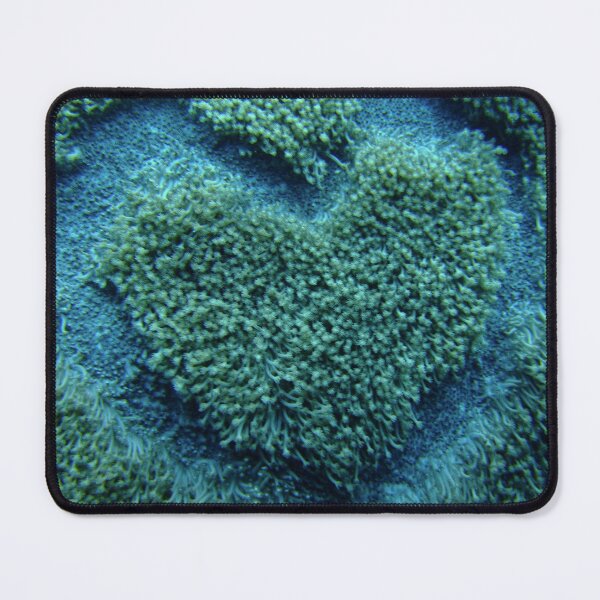 Item preview, Natural Heart Coral: Deep Blue Ocean Art designed and sold by Mayuri Japan Studio.