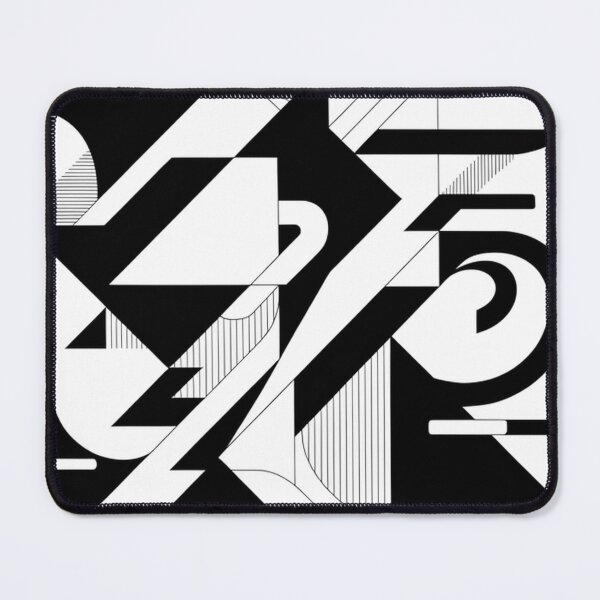 Item preview, black and white abstract T-shirt designed and sold by Lopez-Design.