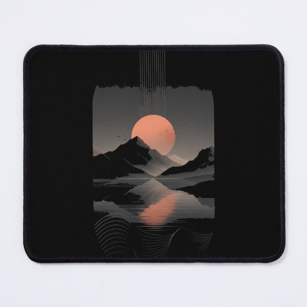 Item preview, Modern Minimalist Sunset Landscape designed and sold by JalwaWear.