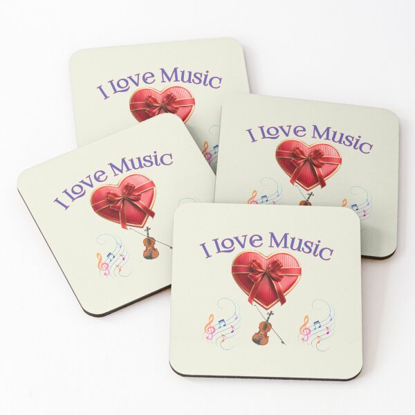 Item preview, I Love Music  designed and sold by Shree Dharani Trendz.