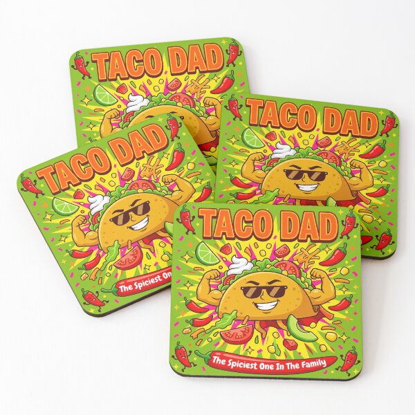 Item preview, Taco Dad — The Spiciest One In The Family designed and sold by DESIGN BUREAU .