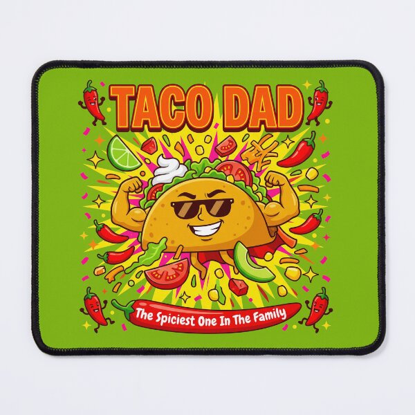 Item preview, Taco Dad — The Spiciest One In The Family designed and sold by DESIGN BUREAU .