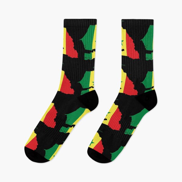 Item preview, Senegal Map Flag Silhouette West Africa Travel Pride Gift designed and sold by NTGUILTY.