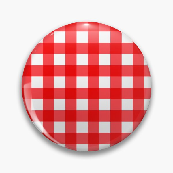 Item preview, Red and White Checkboard Gingham Squares designed and sold by OneThreeSix.